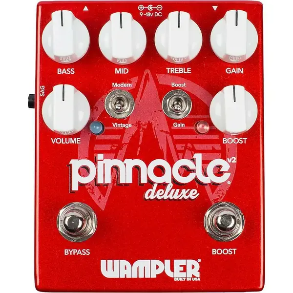 Педаль эффектов для электрогитары Wampler Pinnacle Deluxe Distortion