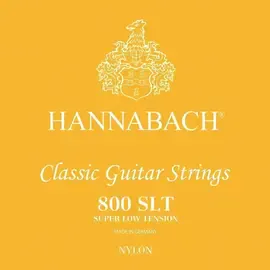 Струны для классической гитары Hannabach 800SLT Yellow SILVER PLATED 28-41