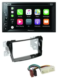 Pioneer MP3 USB DVD Bluetooth DAB 2DIN Autoradio für Hyundai i40 ab 2016 Typ VF