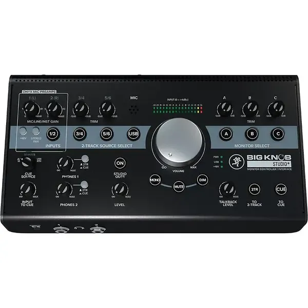 Mackie Big Knob Studio Monitor Plus Controller Interface