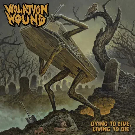 VIOLATION WOUND - Dying To Live Living To Die (CD)