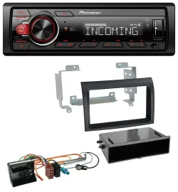 Pioneer Bluetooth USB DAB MP3 Autoradio für Citroen Jumper Quadlock 06-11 schwar