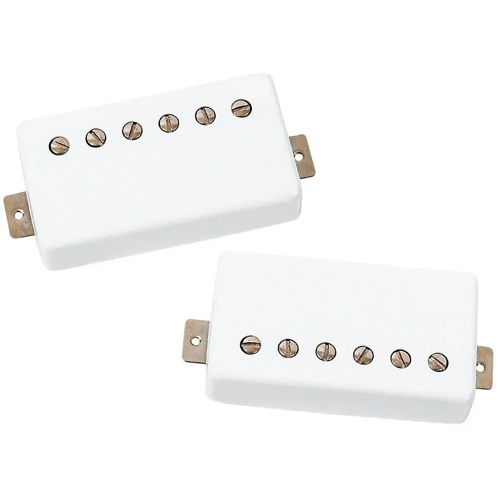 Комплект звукоснимателей для электрогитары Seymour Duncan Hot Rodded Rails Set Frost White