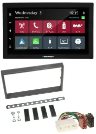 Blaupunkt DAB Bluetooth USB MP3 2DIN Autoradio für SSangYong Kyron ab 2005