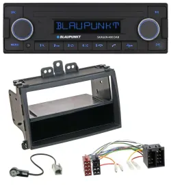 Blaupunkt DAB USB Bluetooth MP3 Autoradio für Hyundai i20 08-11 Rubber-Touch Abl