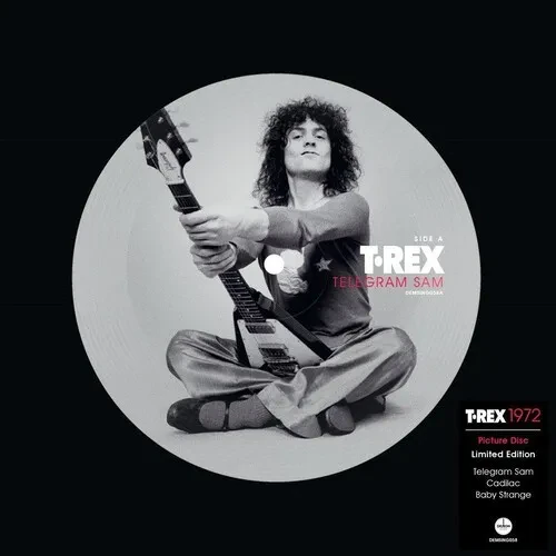 Виниловая пластинка T.Rex - Telegram Sam / Cadilac / Baby Strange - Picture Disc 7-Inch Vinyl [New 7