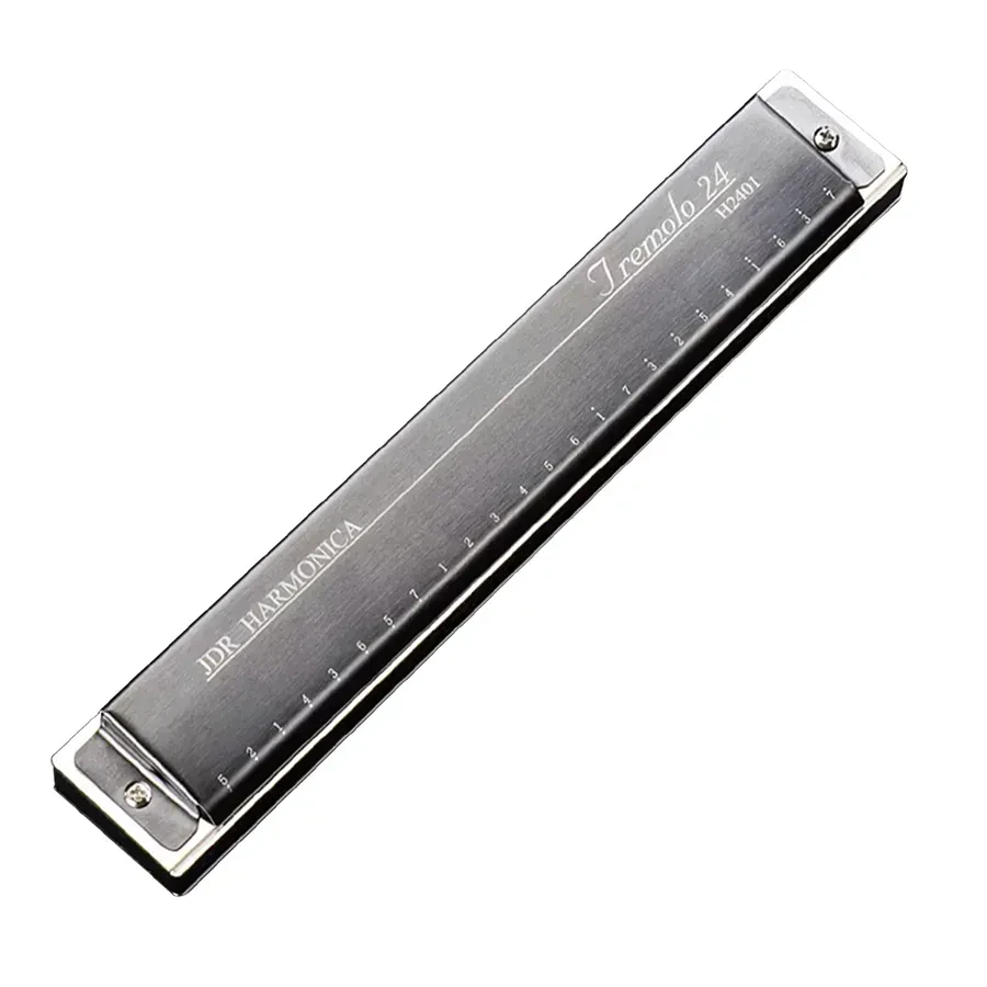 Губная гармошка JDR H2401GY Tremolo C