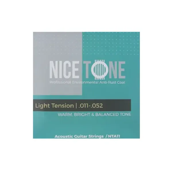 Струны для акустической гитары Nice Tone NTA011 Phosphor Bronze Light 11-52