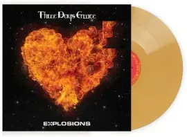 Виниловая пластинка Three Days Grace - Explosions (Gold Vinyl) [New Vinyl LP] Colored Vinyl, Gold