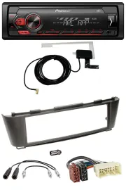 Автомагнитола Pioneer 1 DIN, USB, DAB, MP3, AUX для Nissan Almera (с 2003)