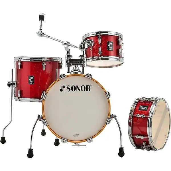 Ударная установка акустическая Sonor AQX Jungle Shell Pack Red Moon Sparkle