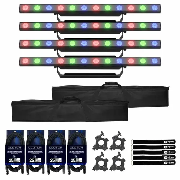 Светодиодный прибор Chauvet DJ COLORband Pix ILS с аксессуарами (4 штуки)