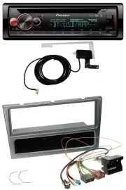 Pioneer DAB CD MP3 USB Bluetooth Autoradio für Opel Corsa C Quadlock 2004-2006 a