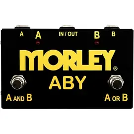 Педаль эффектов для электрогитары Morley Gold Series ABY Switcher