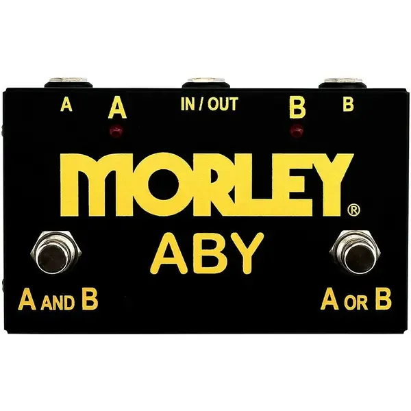 Педаль эффектов для электрогитары Morley Gold Series ABY Switcher