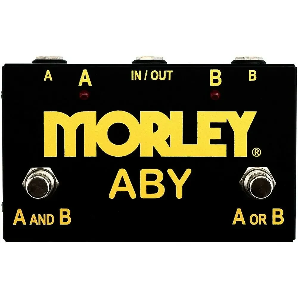 Педаль эффектов для электрогитары Morley Gold Series ABY Switcher