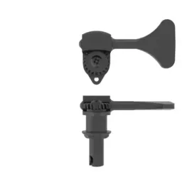 Hipshot 20650B Y Key Licensed Ultralite Bass Tuning Key 3/8", Black