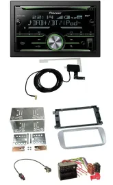 Pioneer CD USB MP3 Bluetooth 2DIN DAB Autoradio für Ford Mondeo 2007-2014 S-Max