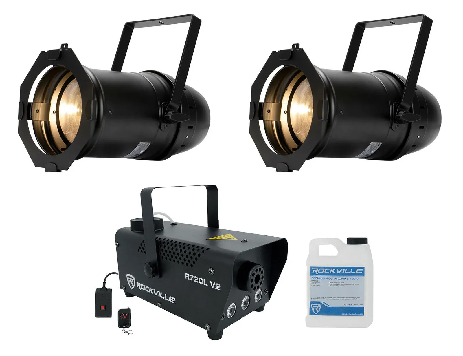 Комплект светового оборудования American DJ Par Z100 3K2+R720L V2