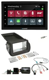 Blaupunkt DAB Bluetooth USB Lenkrad 2DIN Autoradio für Citroen Nemo Peugeot Bipp