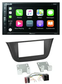 Pioneer DVD 2DIN MP3 DAB Bluetooth USB Autoradio für Iveco Daily (ab 2014)