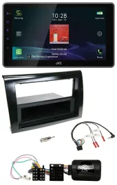 JVC DAB Lenkrad Bluetooth USB Autoradio für Fiat Bravo 2007-2014