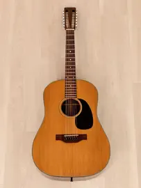 Акустическая гитара Martin D12-20 Dreadnought Natural w/case USA 1969