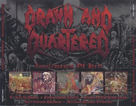 DRAWN AND QUARTERED - Implements Of Hell (5CD)