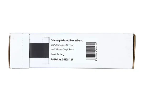 ACV Schrumpfschlauch Innenkleber schwarz Durchmesser: 12.7 mm/ 3 m 34135-127