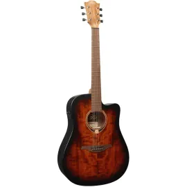 LAG Guitars Tramontane T70DCE-B&B - Westerngitarre