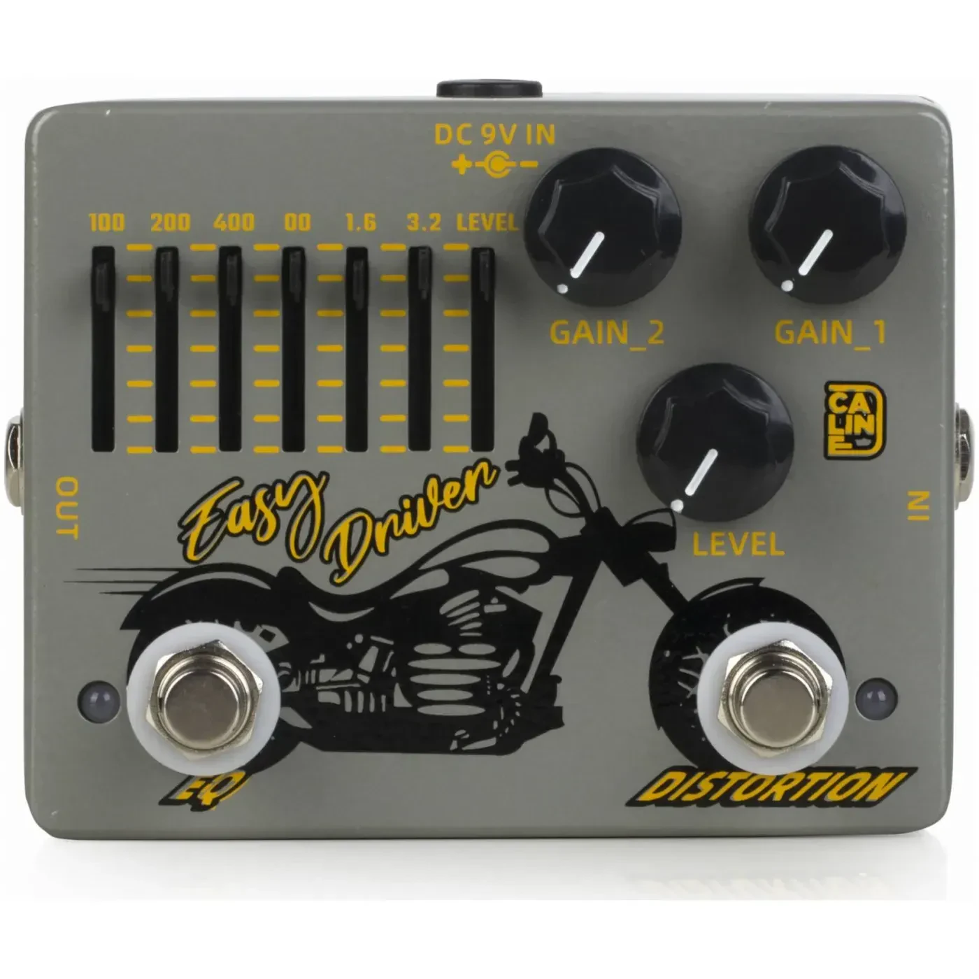 Педаль эффектов для электрогитары CALINE DCP-04 Easy Driver Distortion EQ