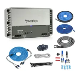 Rockford Fosgate PM500X2 500W 2-Channel Marine Amplifier w/ Free 4 Gauge Amp Kit