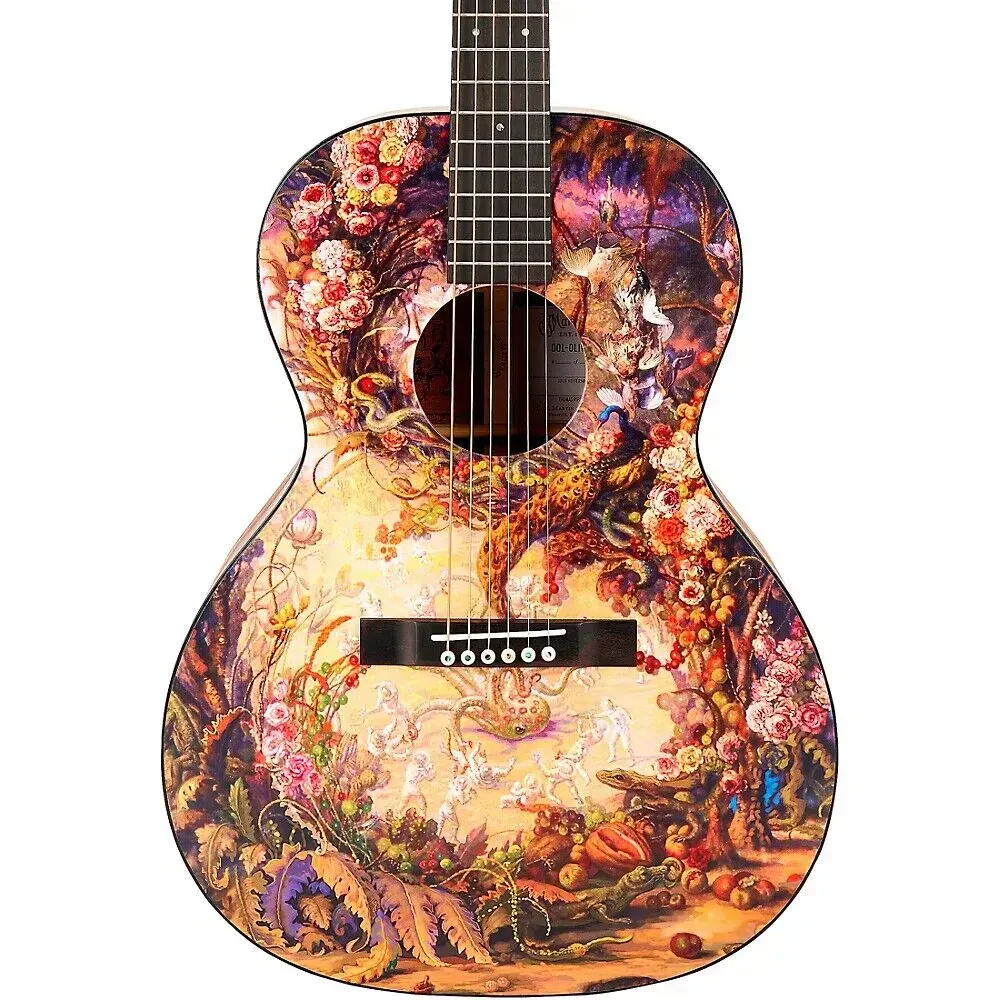 Акустическая гитара Martin Guitars 00L Oliver (лимитированная серия, 6-струнная, мензура 24.9", ель/коа) с чехлом