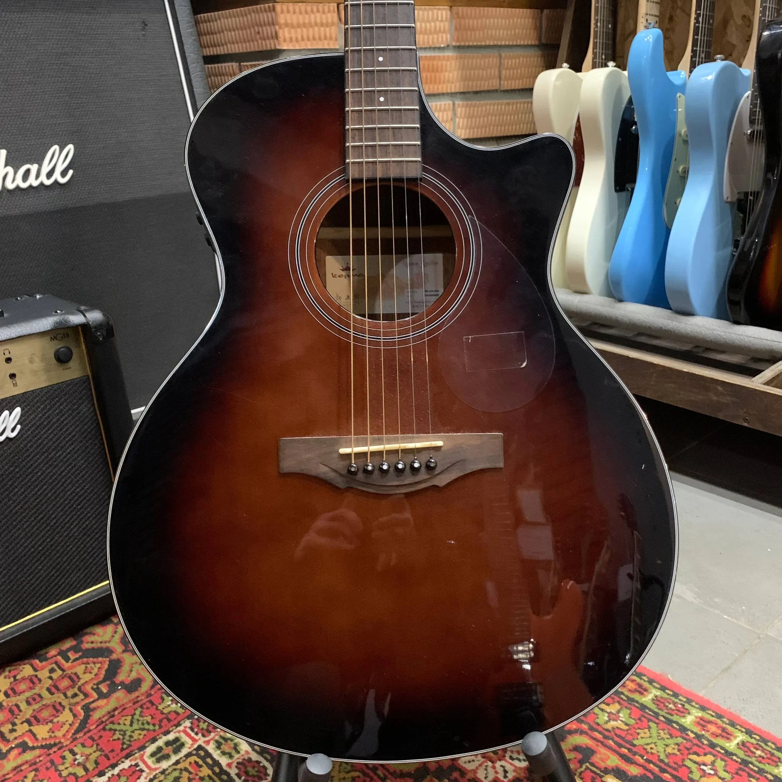 Трансакустическая гитара KEPMA F0E-GA WA China 2023 W/Gigbag