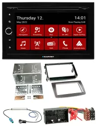 Автомагнитола Blaupunkt 2DIN MP3/DVD Bluetooth DAB USB для Alfa Romeo MiTo (с 2014, тип 955)