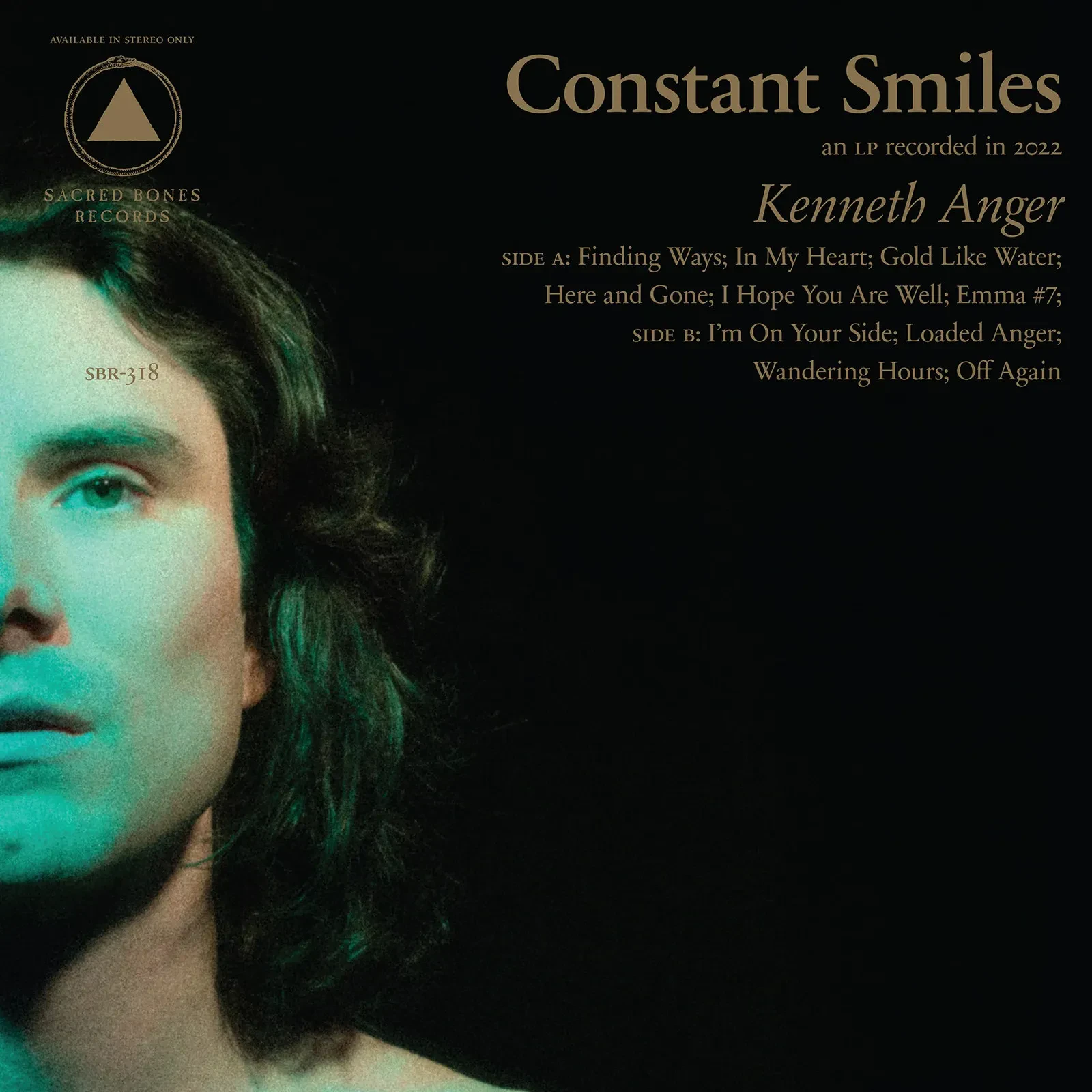 Виниловая пластинка Constant Smiles – Kenneth Anger 2023 Blue Vinyl Sealed