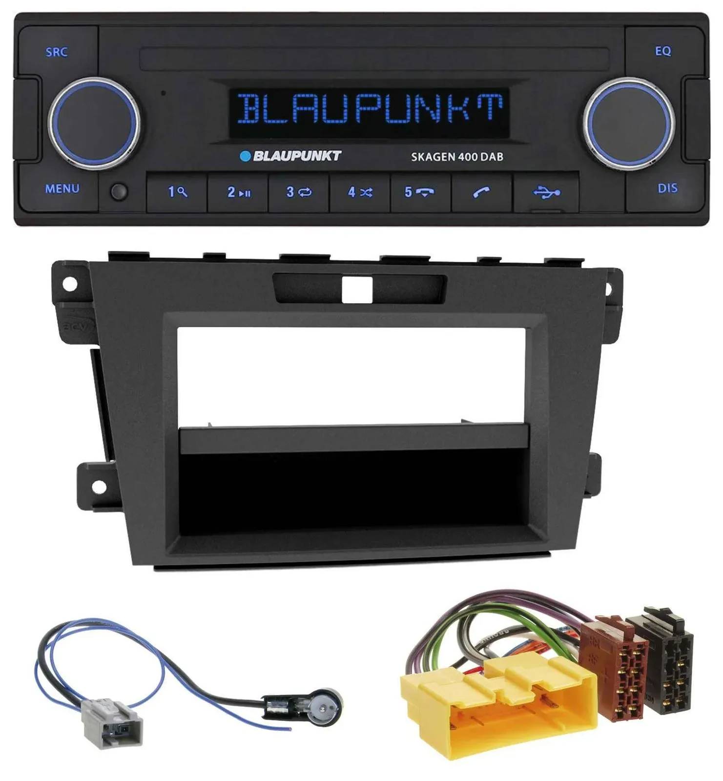 Blaupunkt DAB USB Bluetooth MP3 Autoradio für Mazda CX-7 (2009-2013)