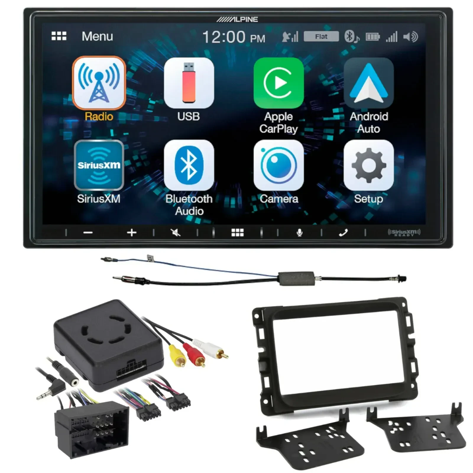 Автомагнитола для Ram 1500 (2013–2018) Alpine I 650 Double DIN, Bluetooth