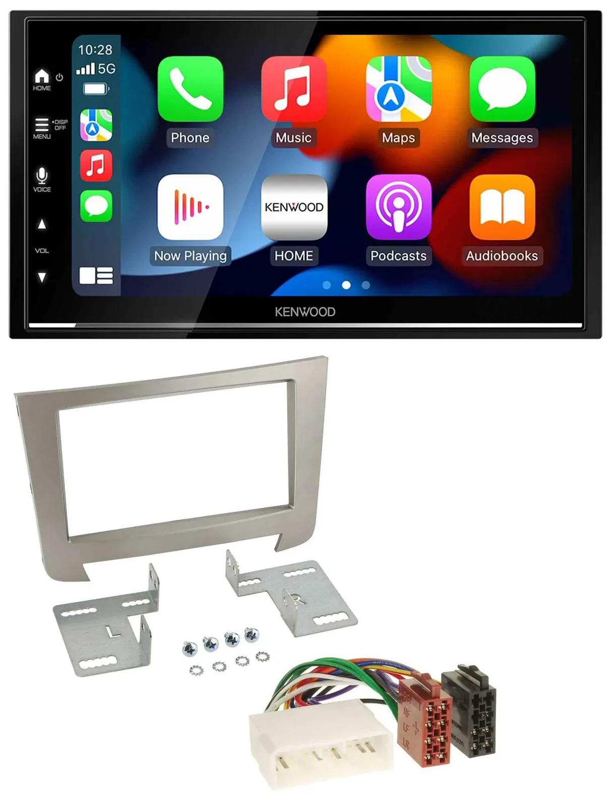 Kenwood DAB USB Bluetooth 2DIN MP3 Autoradio für SSangYong Rexton ab 2013