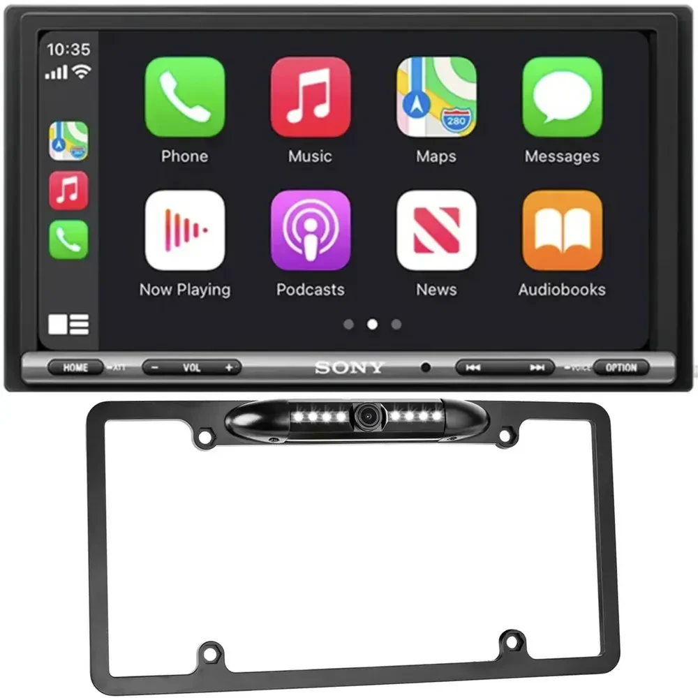 Автомагнитола Sony XAV-AX3200 6.95" с камерой заднего вида BLPCAM2 (набор)