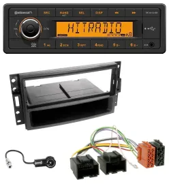 Continental 1DIN USB AUX MP3 Autoradio für Chevrolet Corvette Uplander 05-13