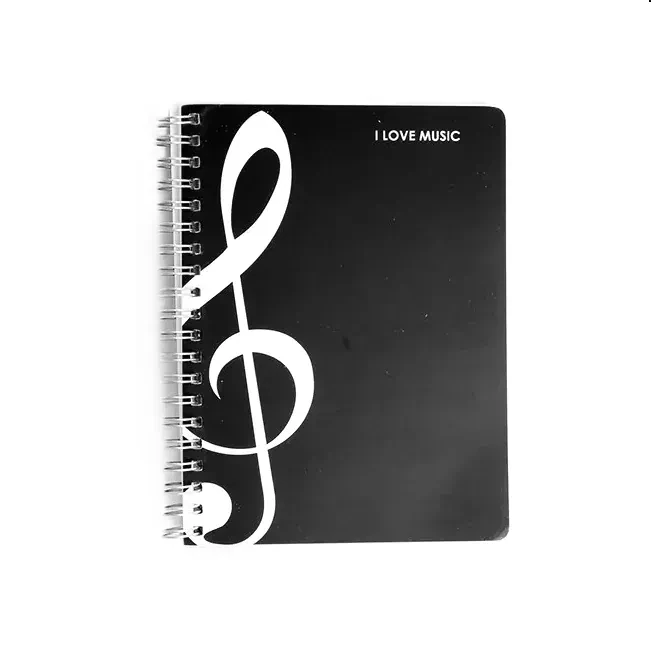 Блокнот Rin HY-A016B I Love Music Clef