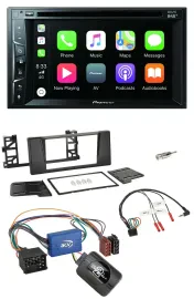 Pioneer Lenkrad USB DVD Bluetooth DAB 2DIN Autoradio für BMW 5er E39 96-04 Aktiv