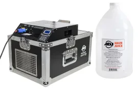 American DJ ADJ ENTOUR HAZE Professional DMX Haze Machine w/ Built-In Case+Fluid