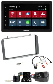 Blaupunkt Lenkrad Bluetooth DAB 2DIN USB Autoradio für Alfa Romeo GT 147 07-10 a
