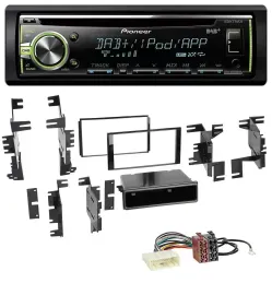 Pioneer DAB USB MP3 AUX CD Autoradio für Nissan Cube ab 09 Frontier ab 13 Juke a