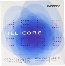 Струны для скрипки D'Addario Helicore Octave H350-4/4M