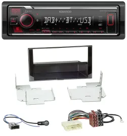 Kenwood MP3 Bluetooth USB DAB Autoradio für Nissan Micra, Note (ab 2013)