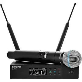 Микрофонная радиосистема Shure QLX-D Digital Wireless System with Beta 58 Microphone Band J50A
