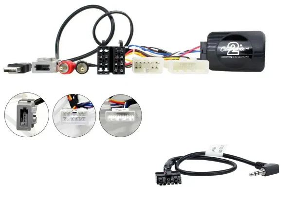 Connects2 Lenkradadapter für Toyota Aygo ab 2014 Alpine 42-TY-106